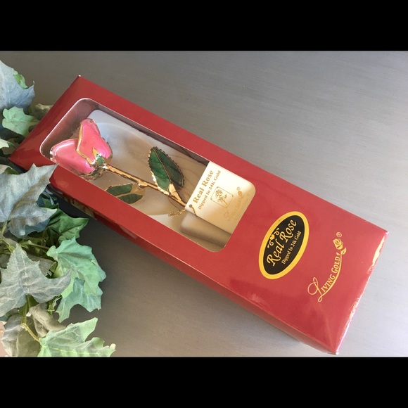 Living Gold Rose, Living Gold Real Rose - Picture 3 of 6